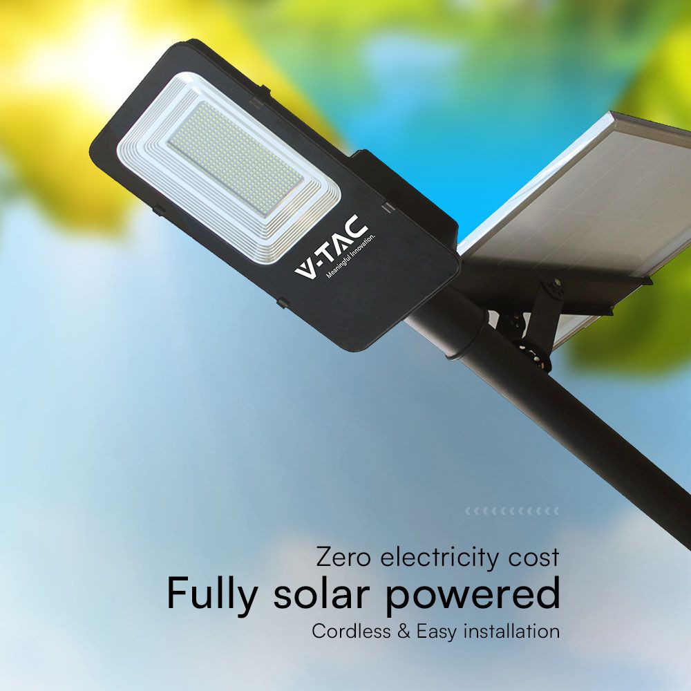 50W LED Solar Street Light 6000K HYBRID img 3