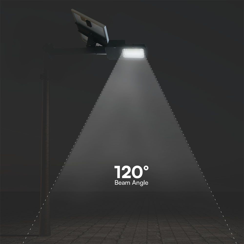 50W LED Solar Street Light 6000K HYBRID img 4