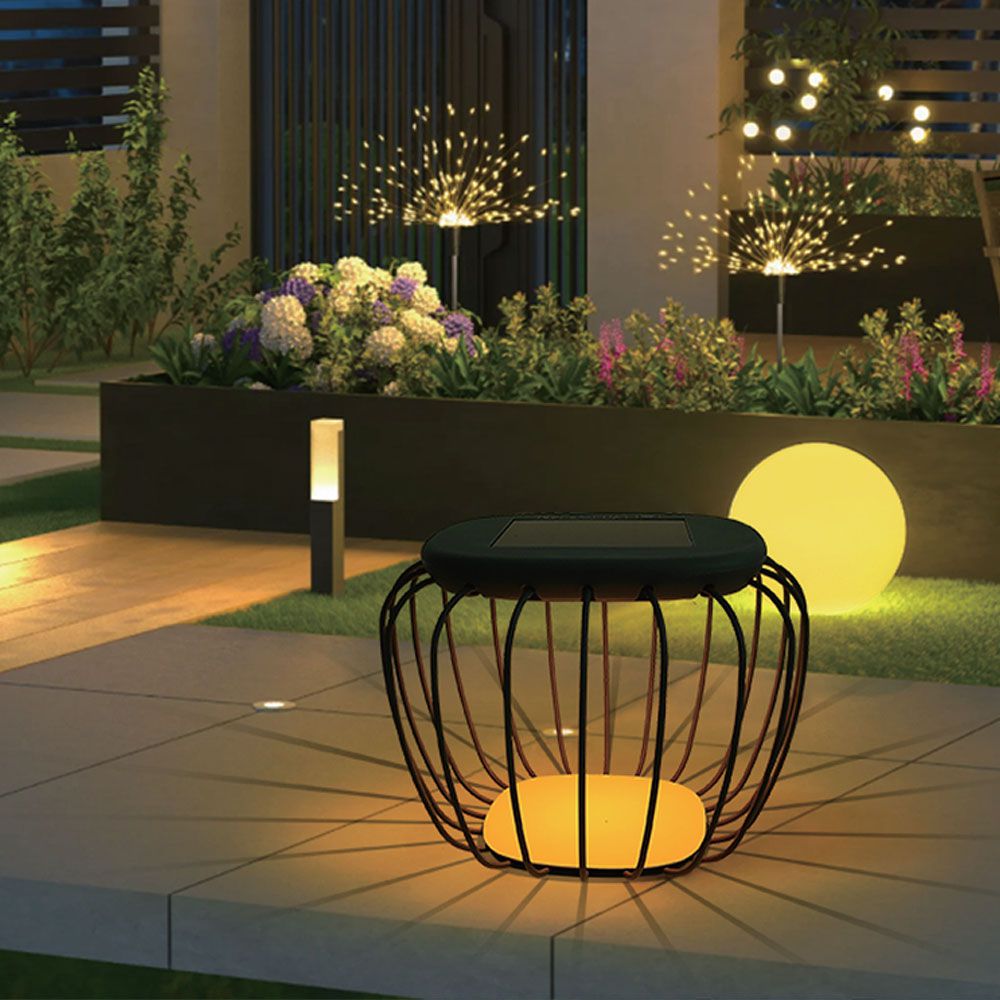 1W LED Designer Solar Light Black Body 6000K+3000K