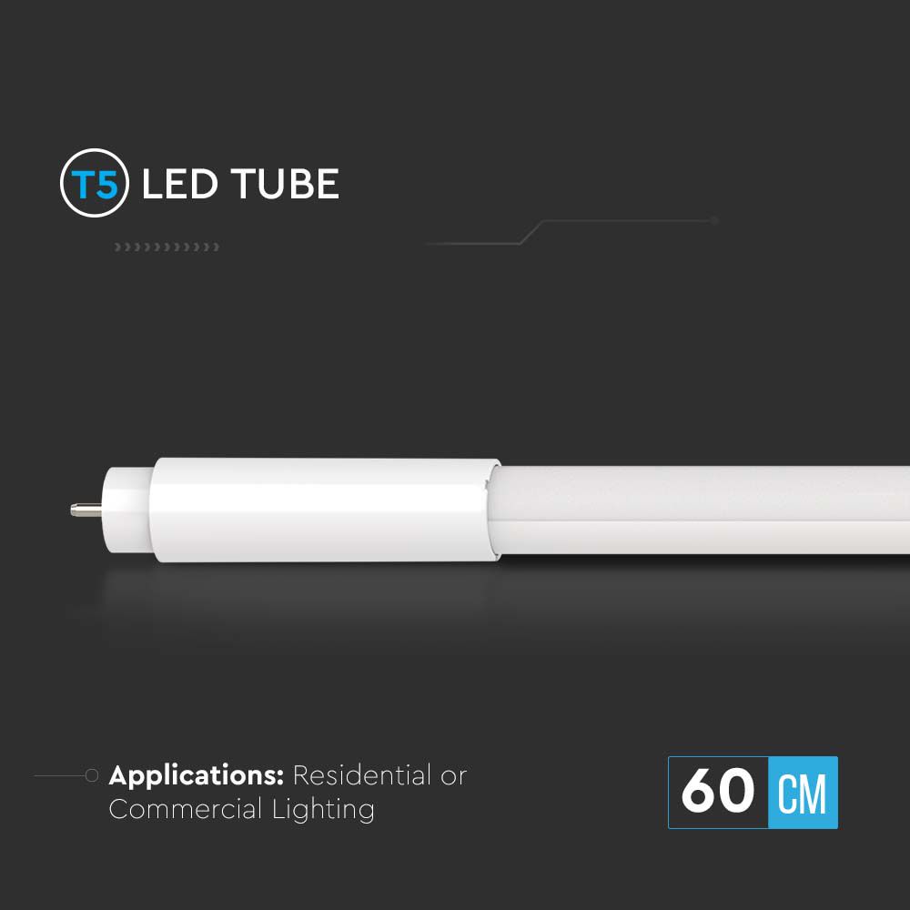 Tubo LED T5 8W 100LM/W G5 60cm 6500K