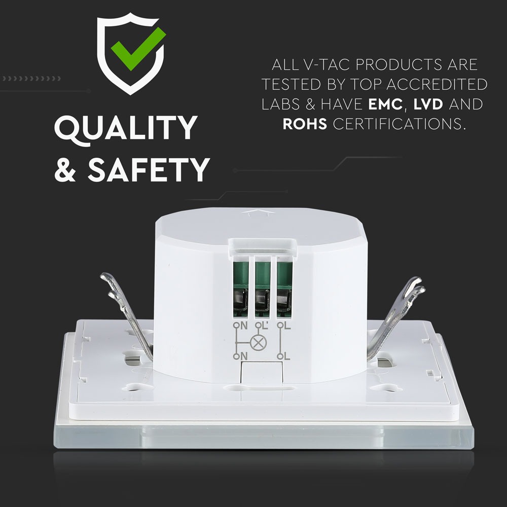 Microwave Sensore Bianco img 2