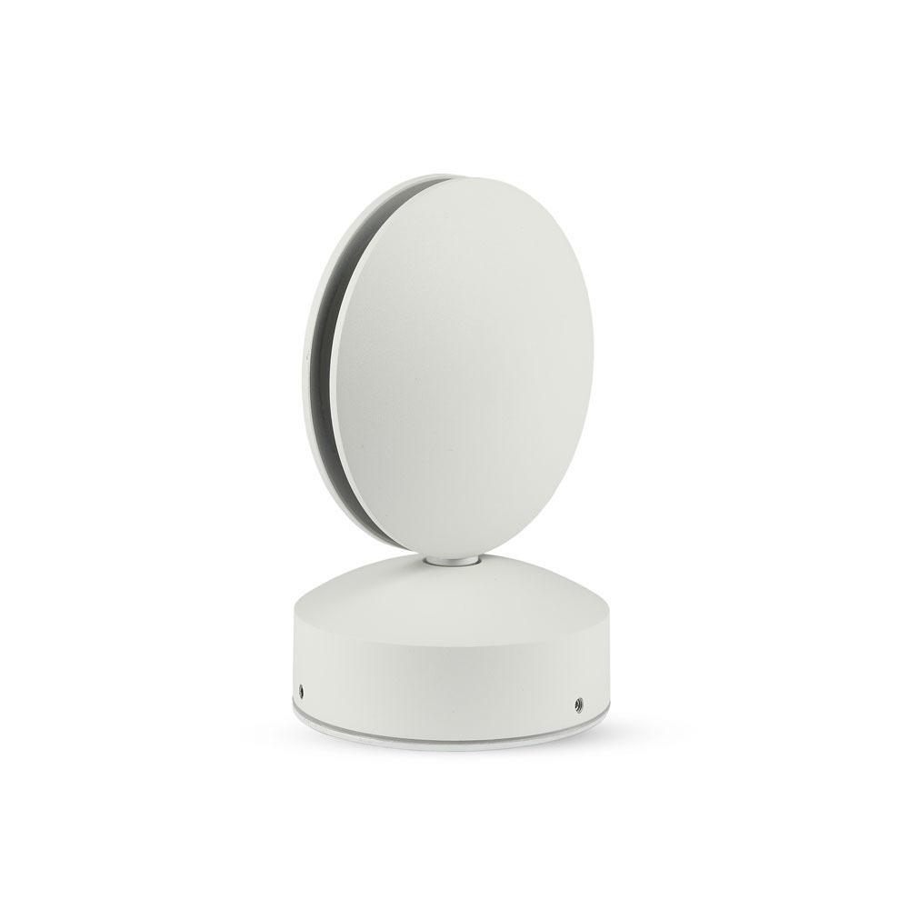 7W corpo bianco per parete Bianco naturale IP65