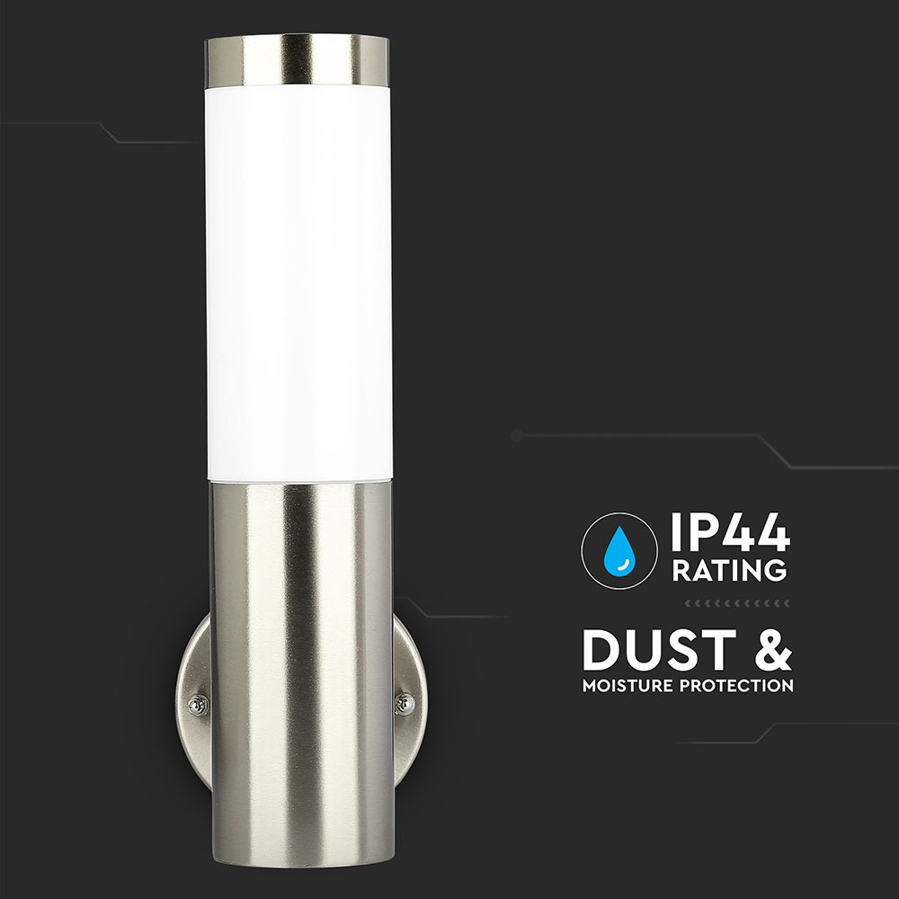 Applique corpo in acciaio inox