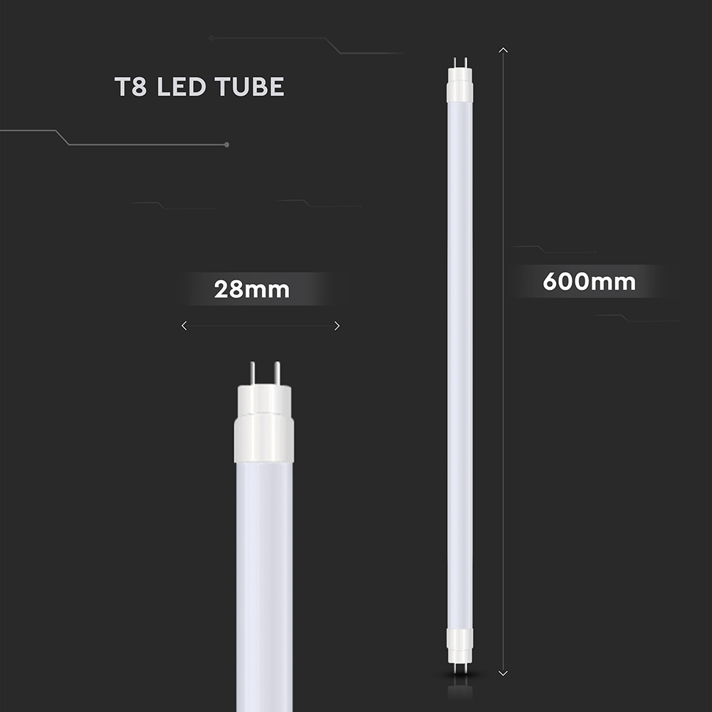 LED Tube T8 9W60 cm Nano Plastic 6400K