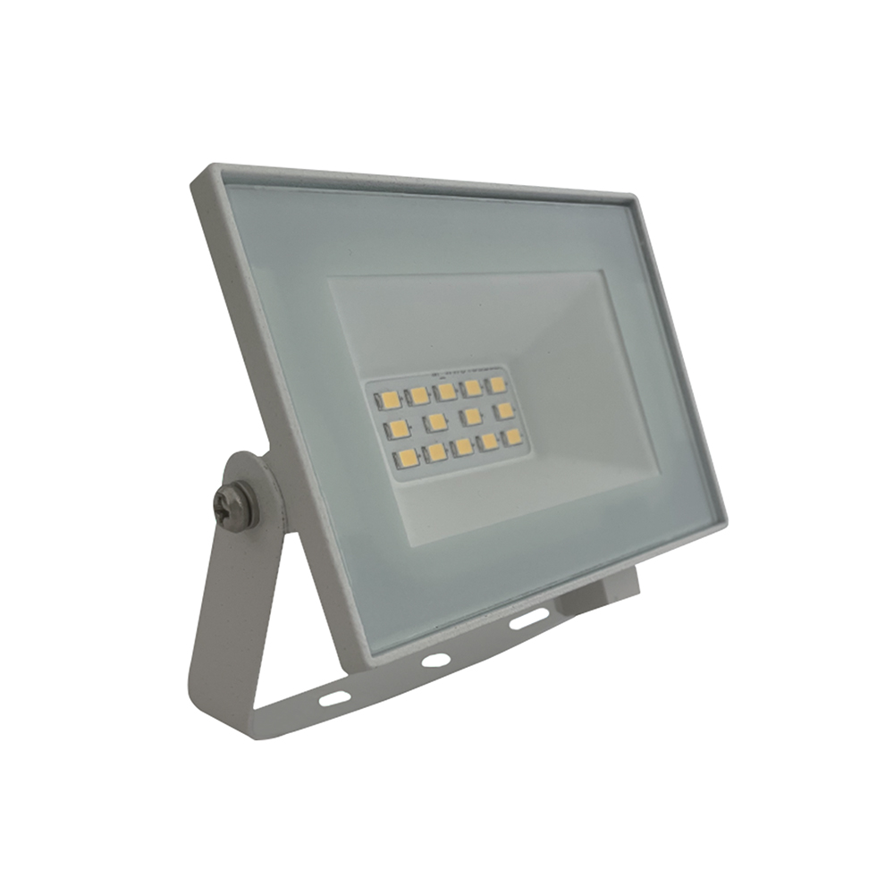 10W LED Floodlight 4000K White Body
