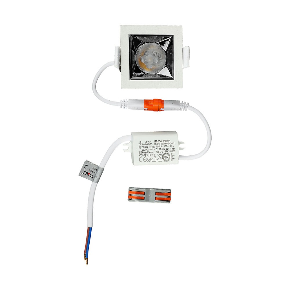 LED Faretto da incasso SAMSUNG Chip 4W SMD Reflector 12gradi 5700K img 5