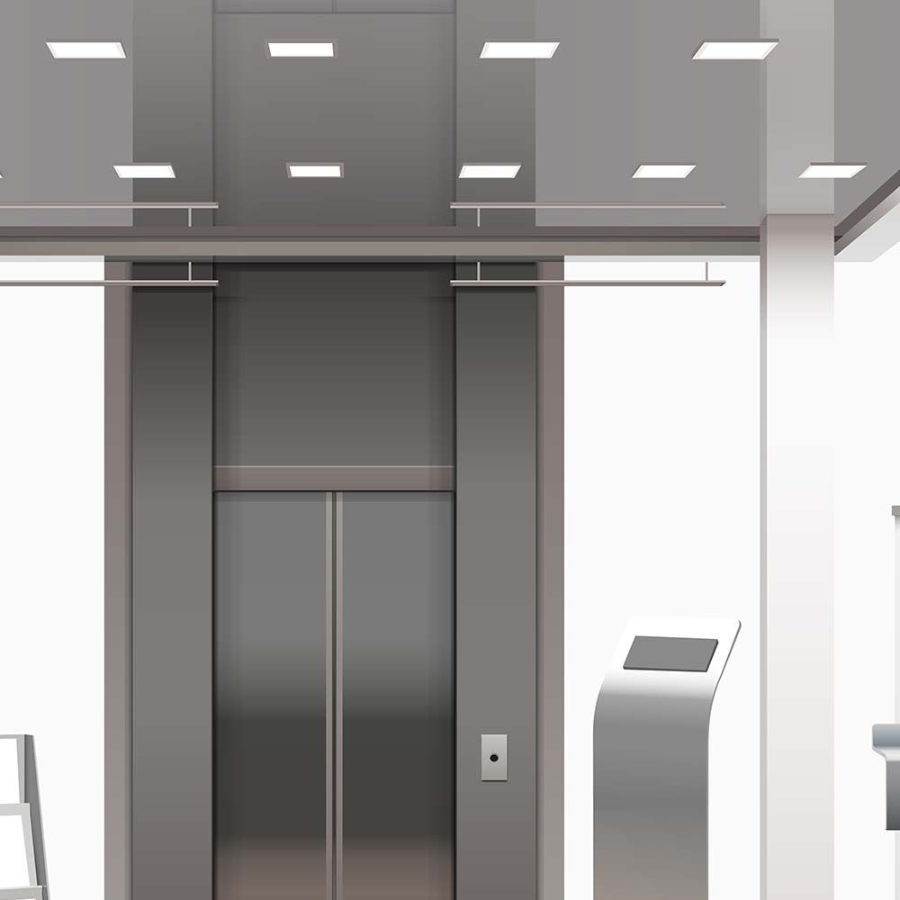 24W LED Backlit Recessed Panel - Square 6500K