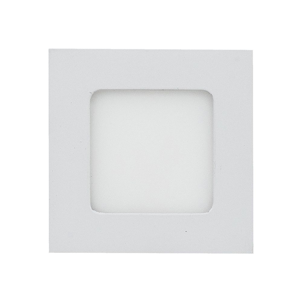 6W Pannello LED Premium Quadrato Bianco caldo