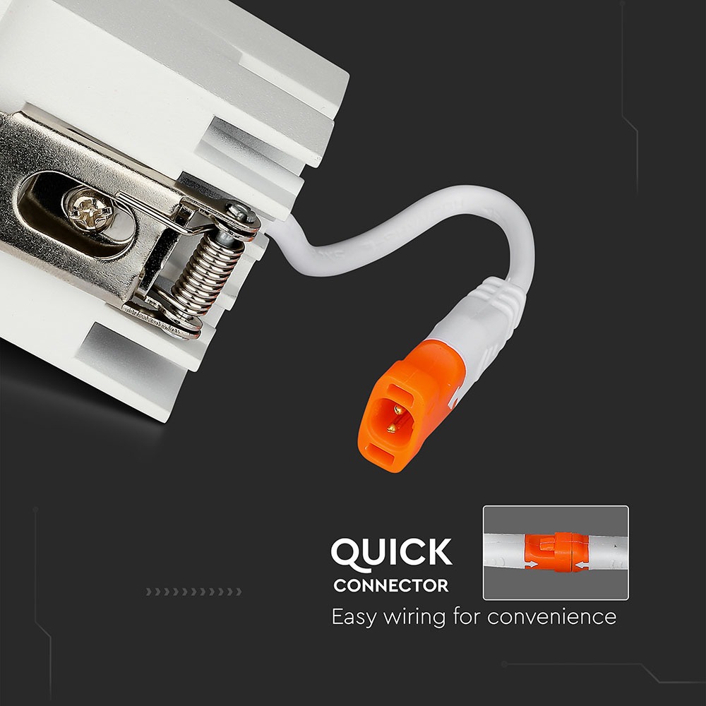 LED Faretto da incasso SAMSUNG Chip 4W SMD Reflector 12gradi 5700K img 4