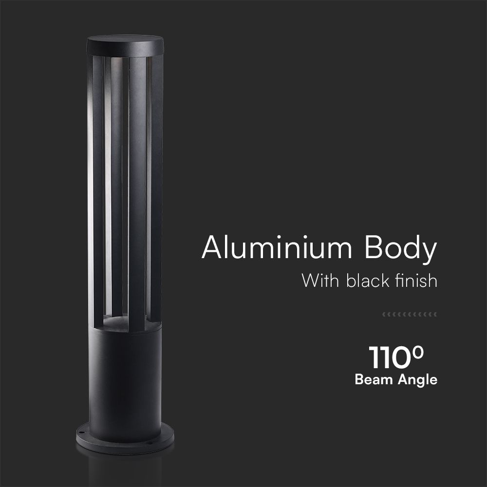LED Bollard Light Grey Body 80cm Height CREE CHIP