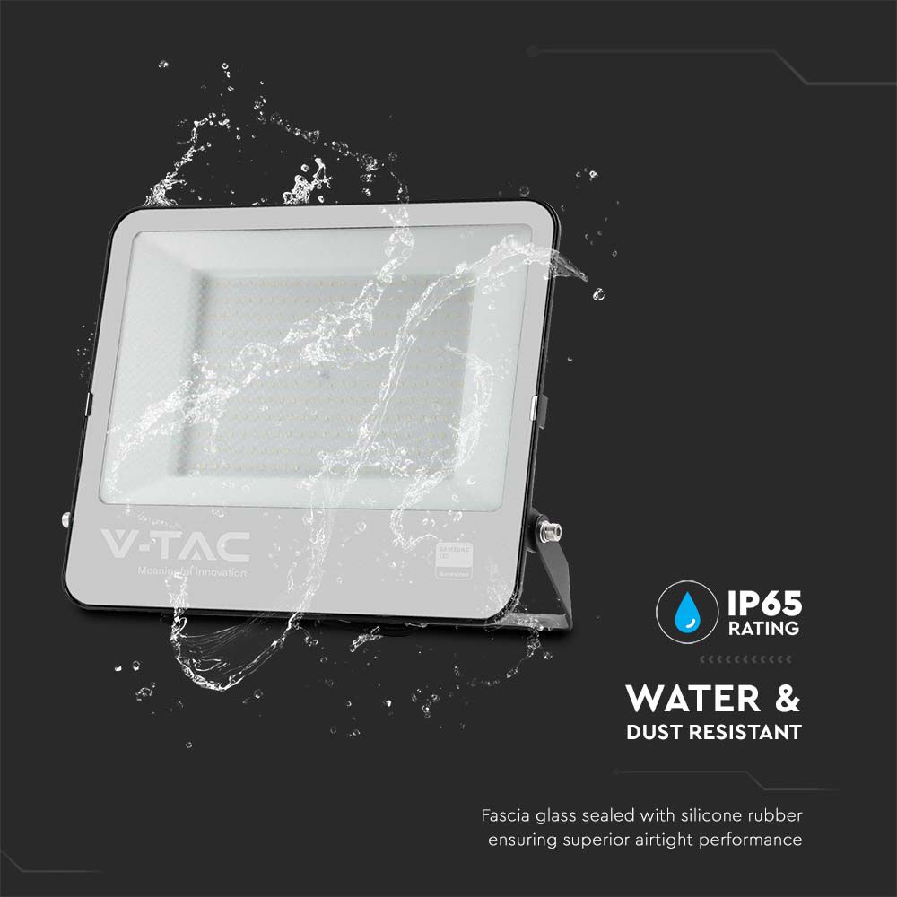 200W LED Faro SAMSUNG CHIP Black 6400K Super Bright 185LM/W img 3