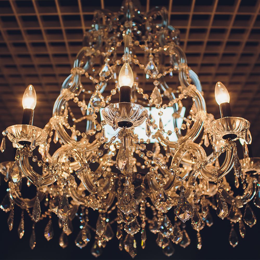 LED - 2W Filament E14 Amber Art Candle 4000K