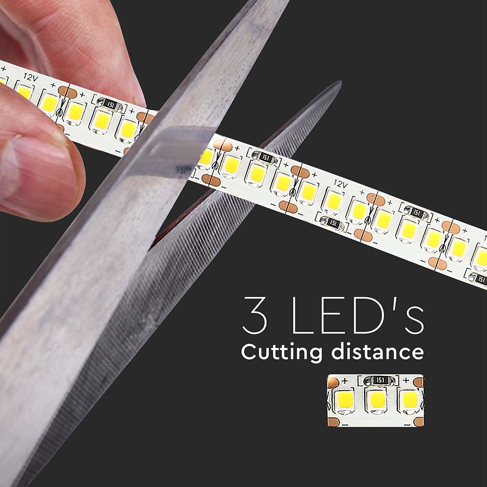 LED Strip SMD2835 - 204 LEDs 6000K IP20