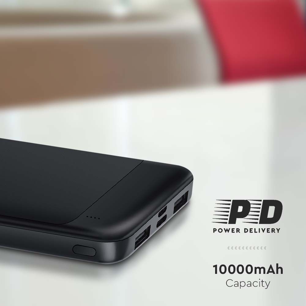 Power Bank 10.000 mAh Colore Nero img 1