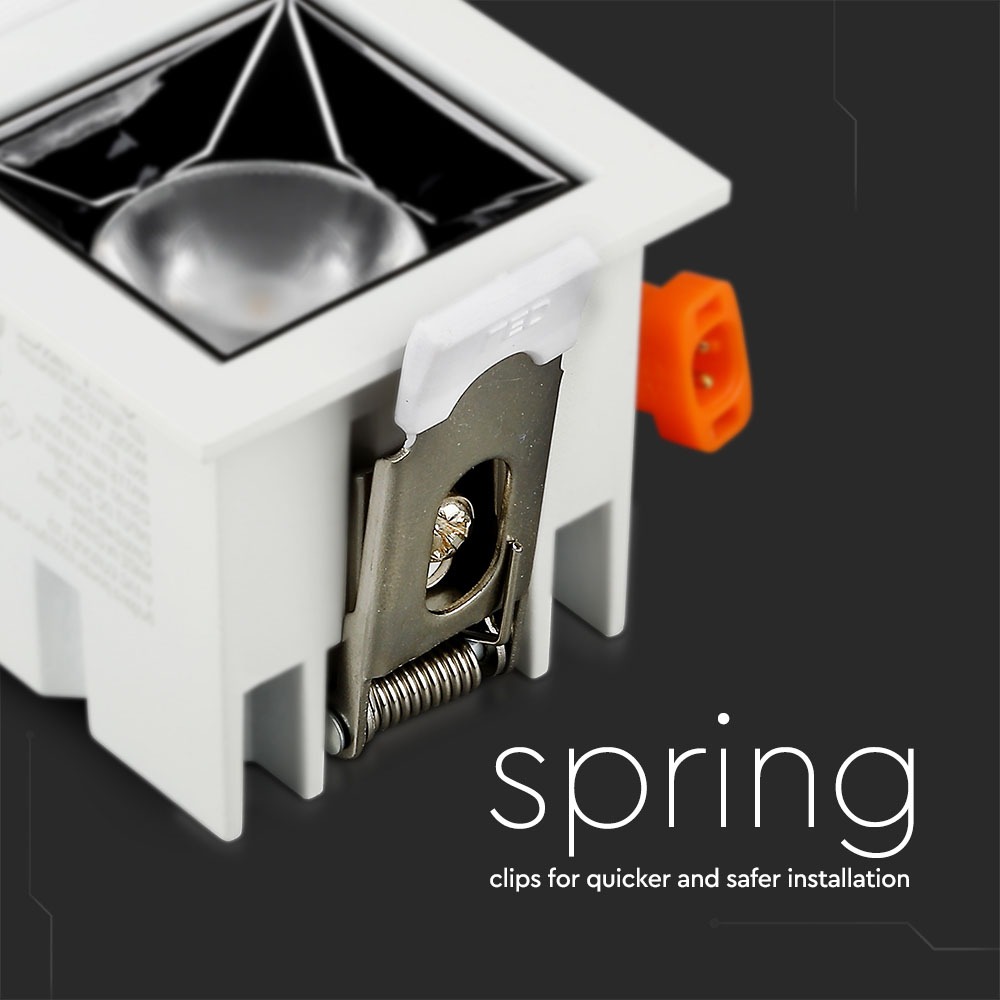 LED Faretto da incasso SAMSUNG Chip 4W SMD Reflector 12gradi 5700K img 3