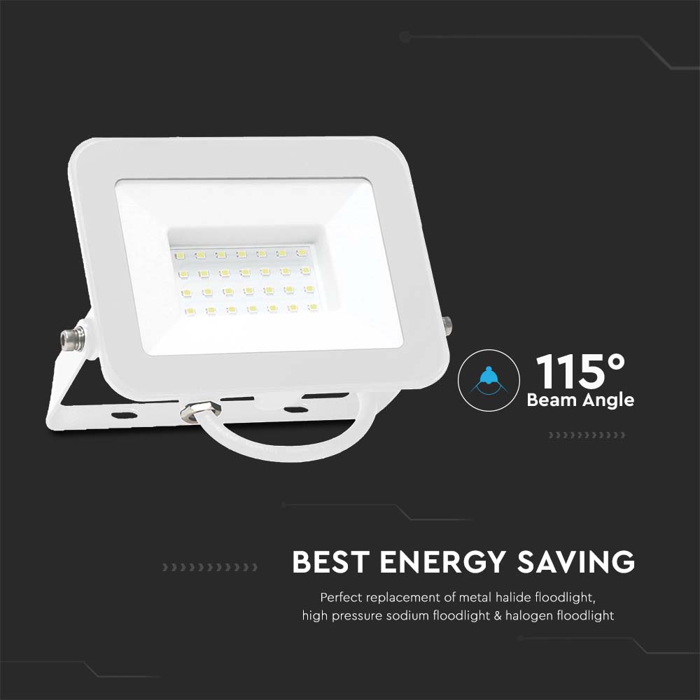 30W Faro SMD SAMSUNG CHIP PRO-S White Body 6500K img 2