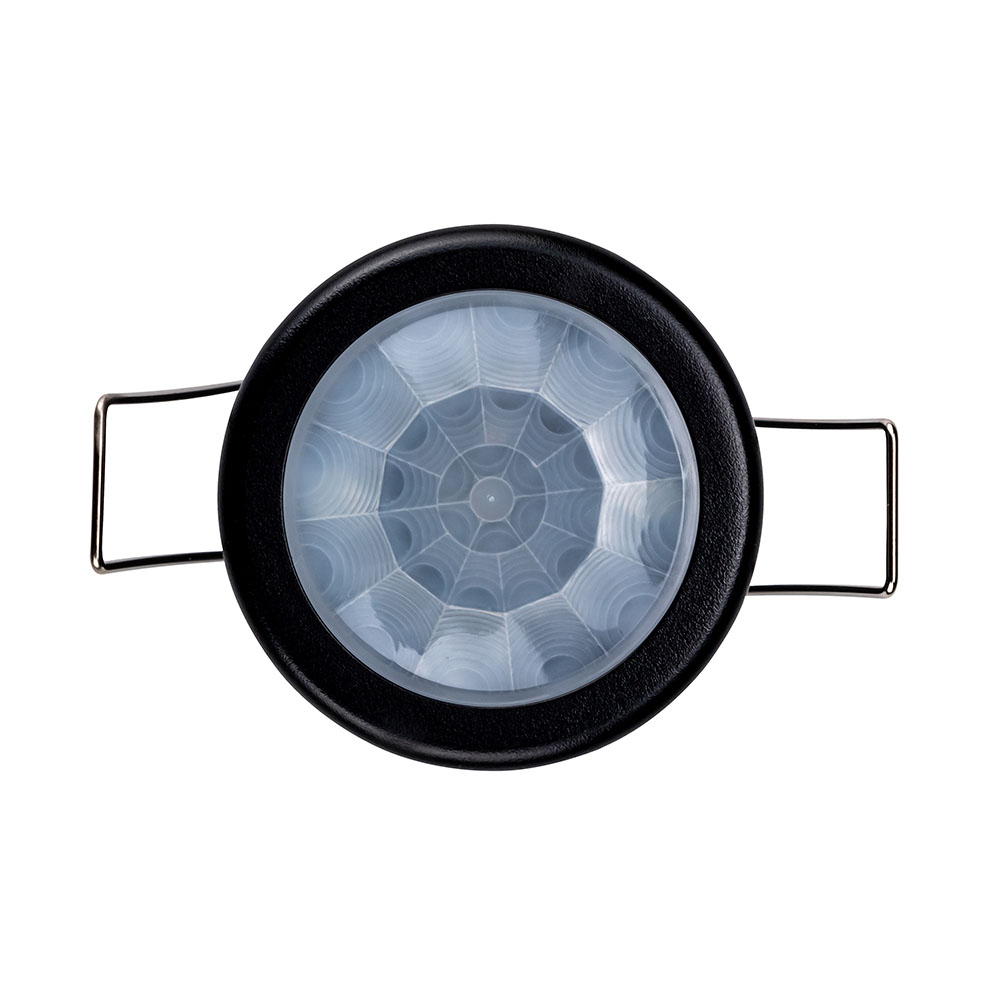 Sensore a soffitto PIR corpo nero img 1