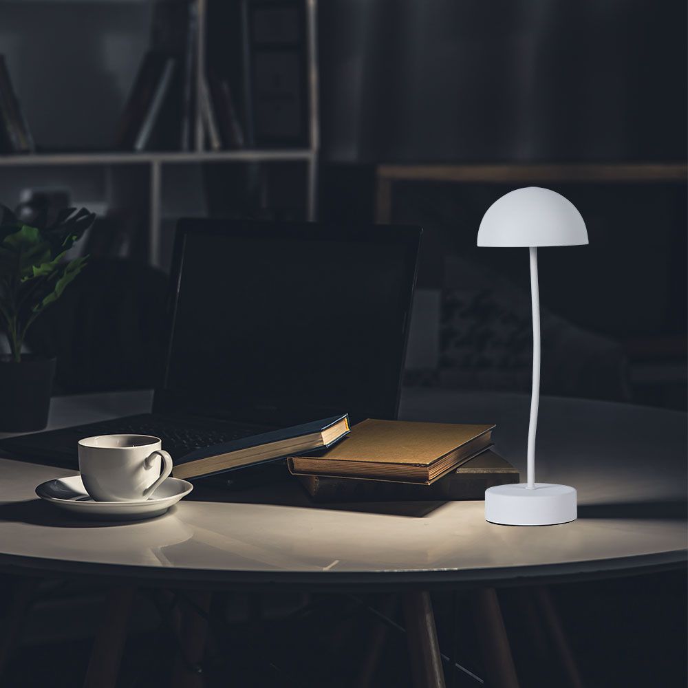 3W LED Table Lamp 3000K White Body