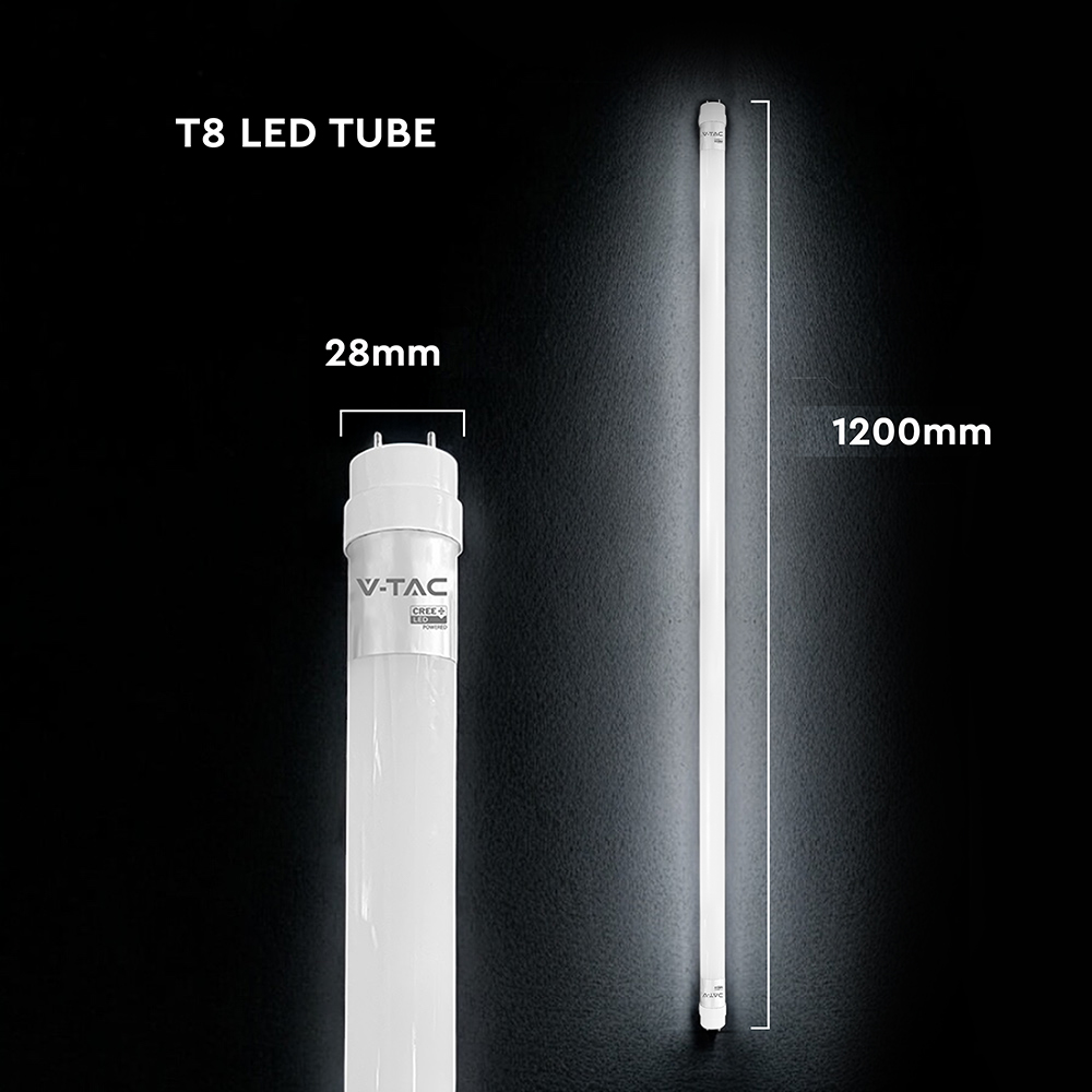 LED Tube CREE CHIP - 120cm 12W G13 Nano Plastic 6500K High Lumen