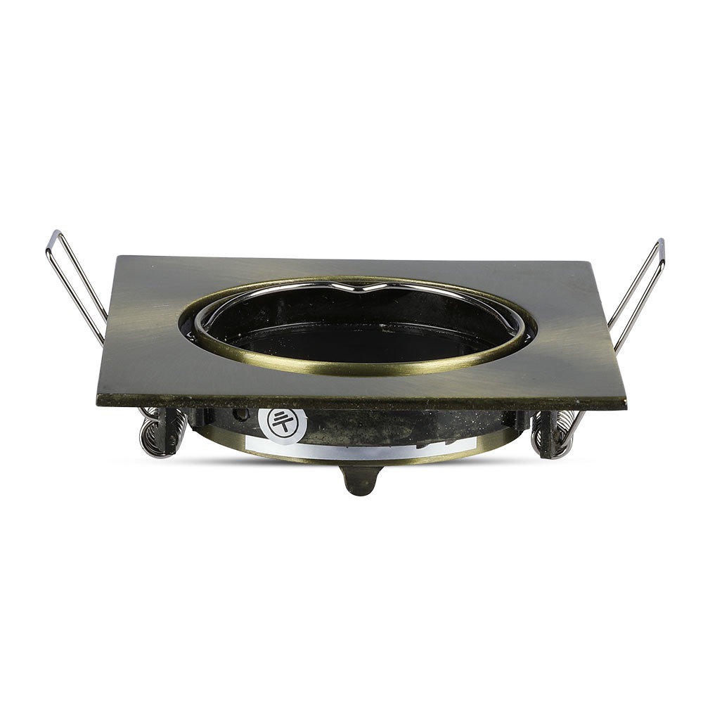 GU10 Fitting Quadrato mobile Gold img 4