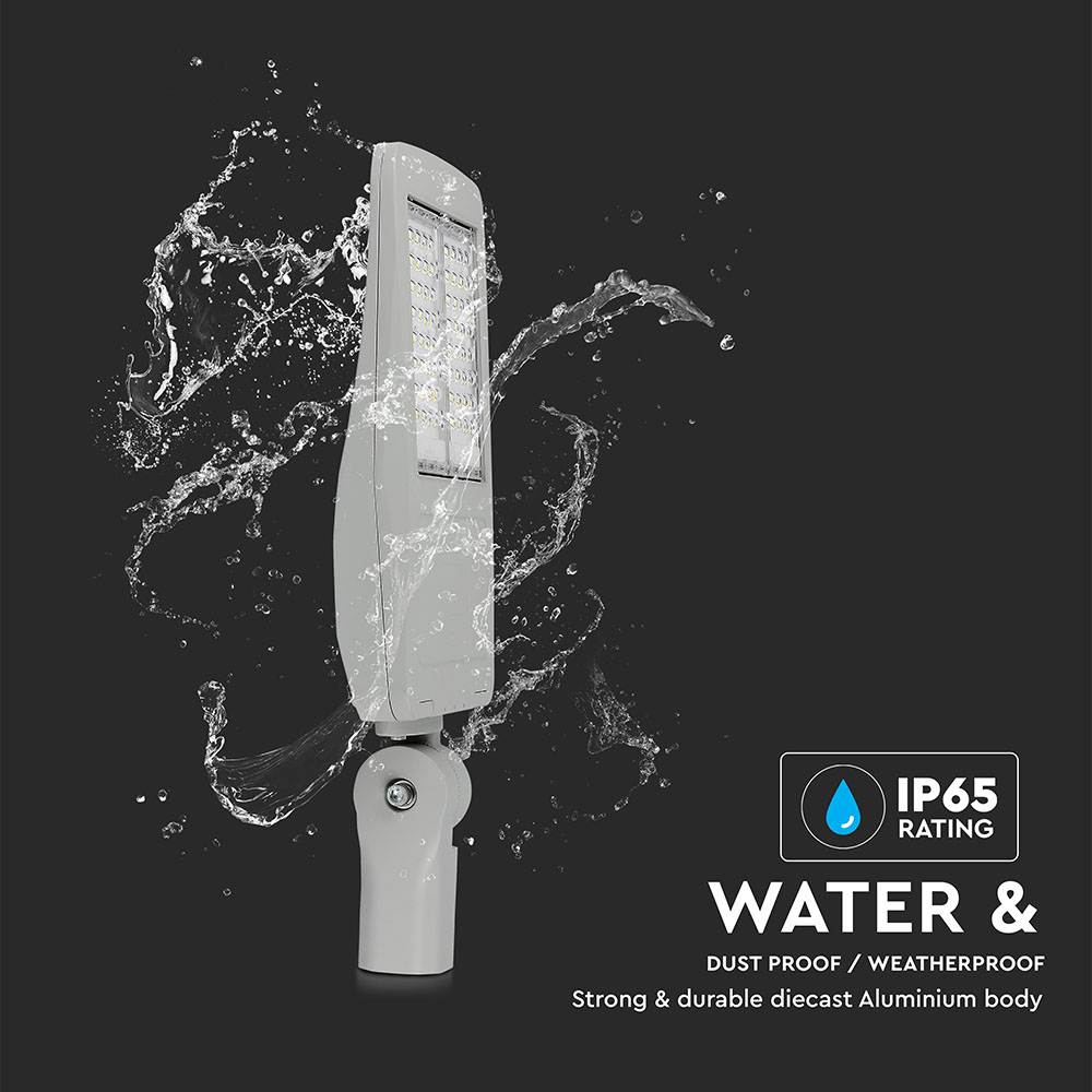 LED armatura stradale SAMSUNG Chip 100W 6400K Classe II Aluminium Dimmable 140LM/W img 4