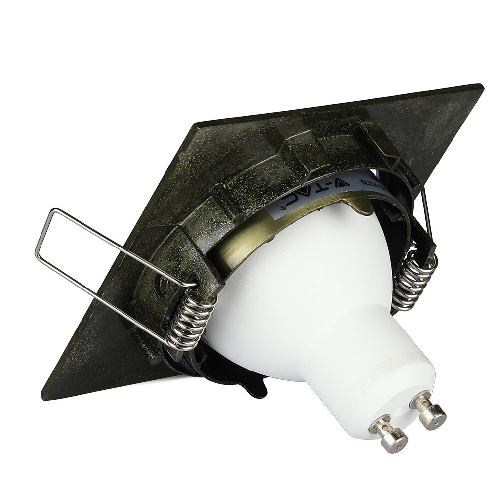 GU10 Fitting Quadrato mobile Gold img 6