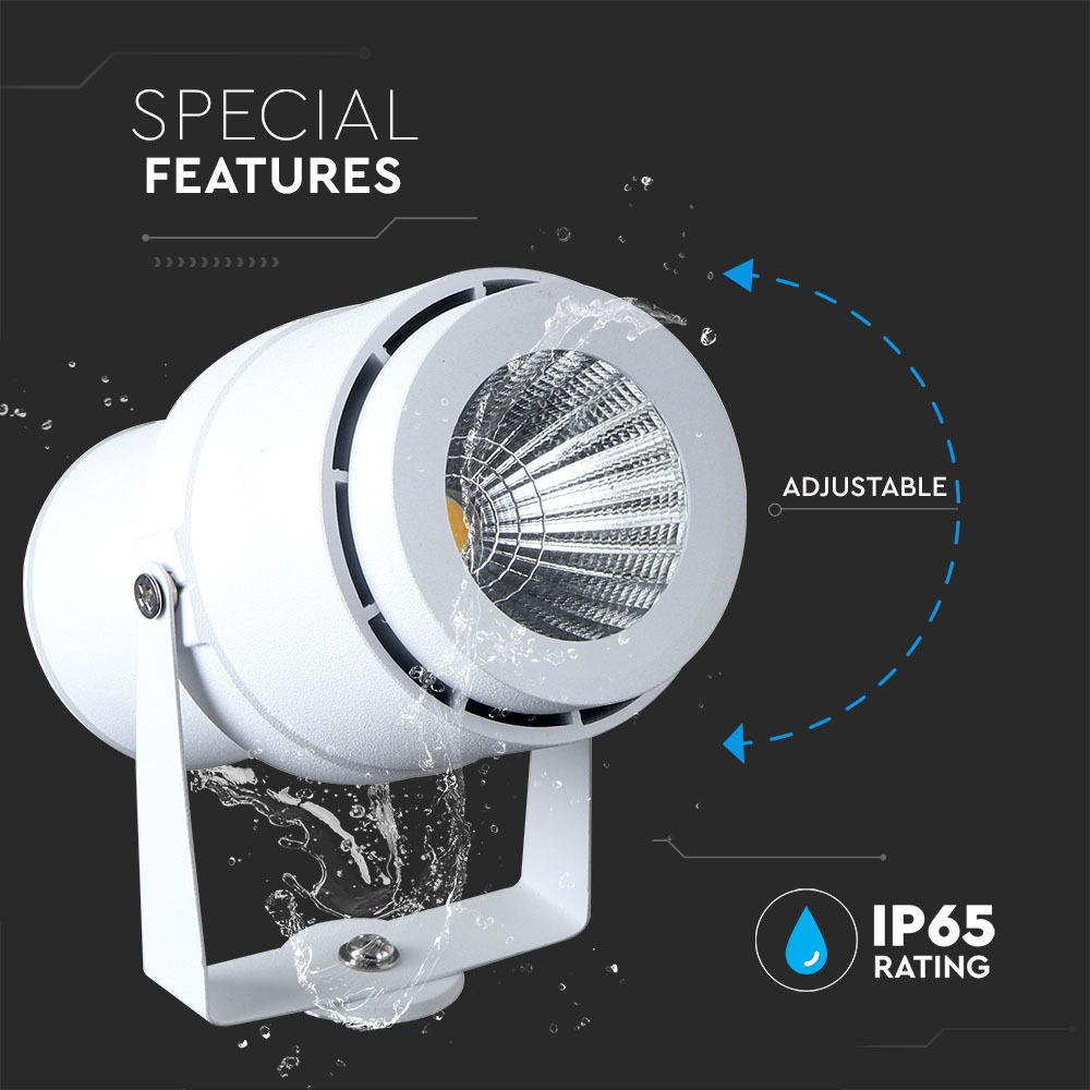 12W LED picchetto per Giardino Corpo Bianco Luce Verde img 1