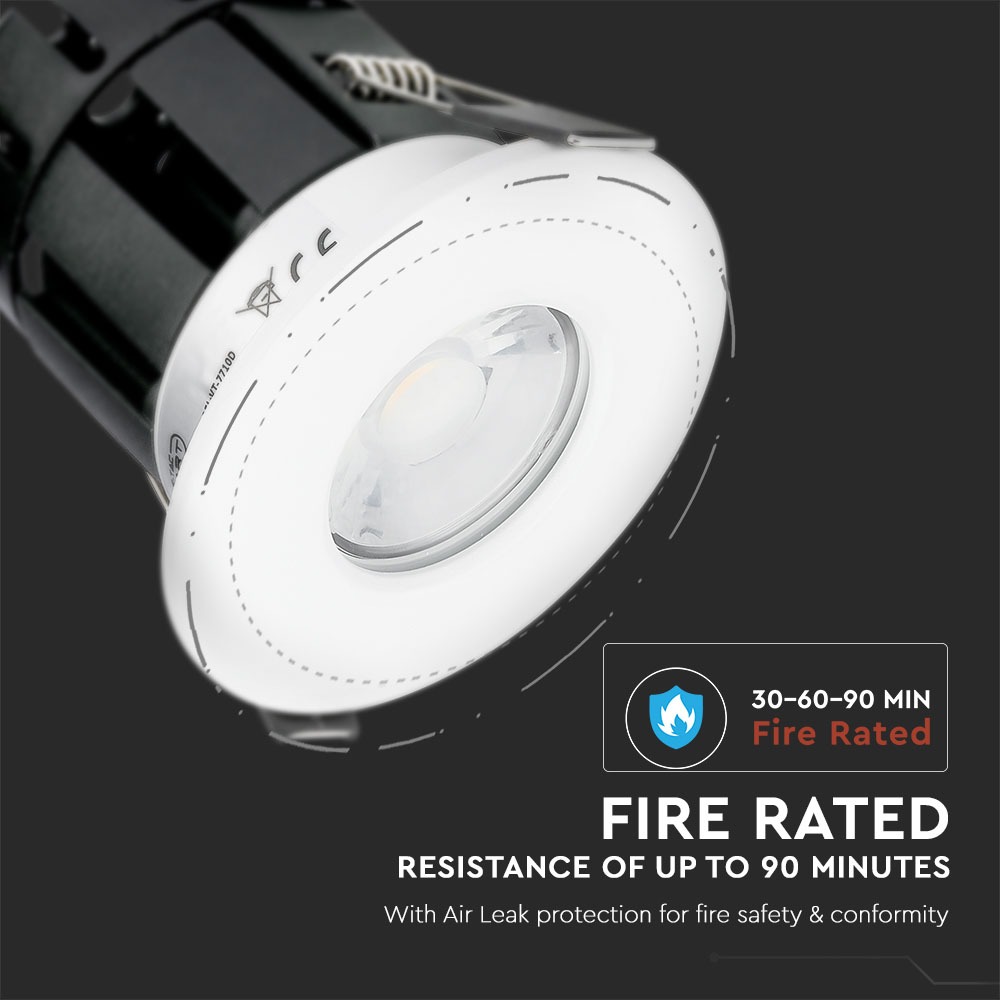 10W Spot LED Bluetooth Fire Rated CCT Changeable Dimmable IP65 img 3
