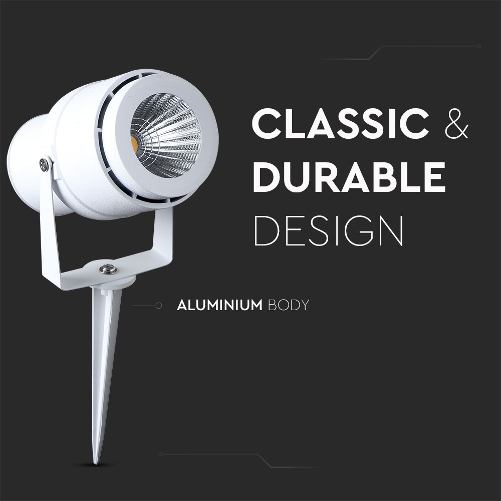 12W LED picchetto per Giardino Corpo Bianco Luce Verde img 2