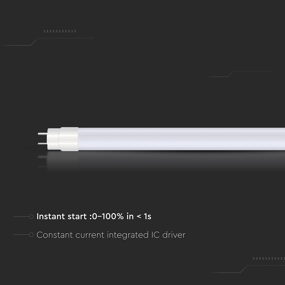 LED Tube T8 20W150 cm Nano Plastic  6400K