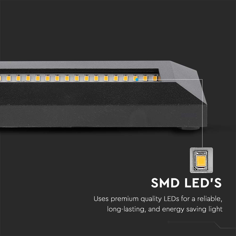 3W LED Step Black Body Round ?ectangular 3000K