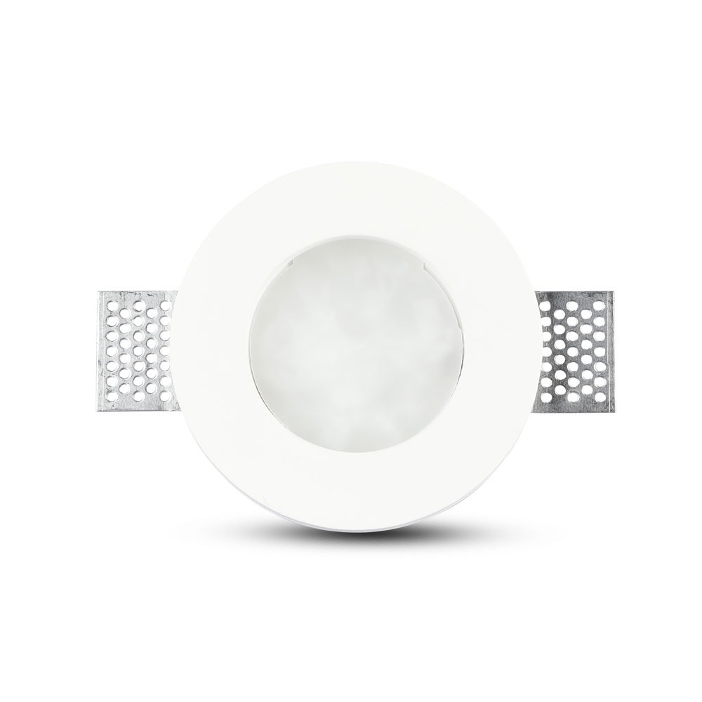 GU10 Corpo Faretto in gesso Vetro opaco Rotondo img 1