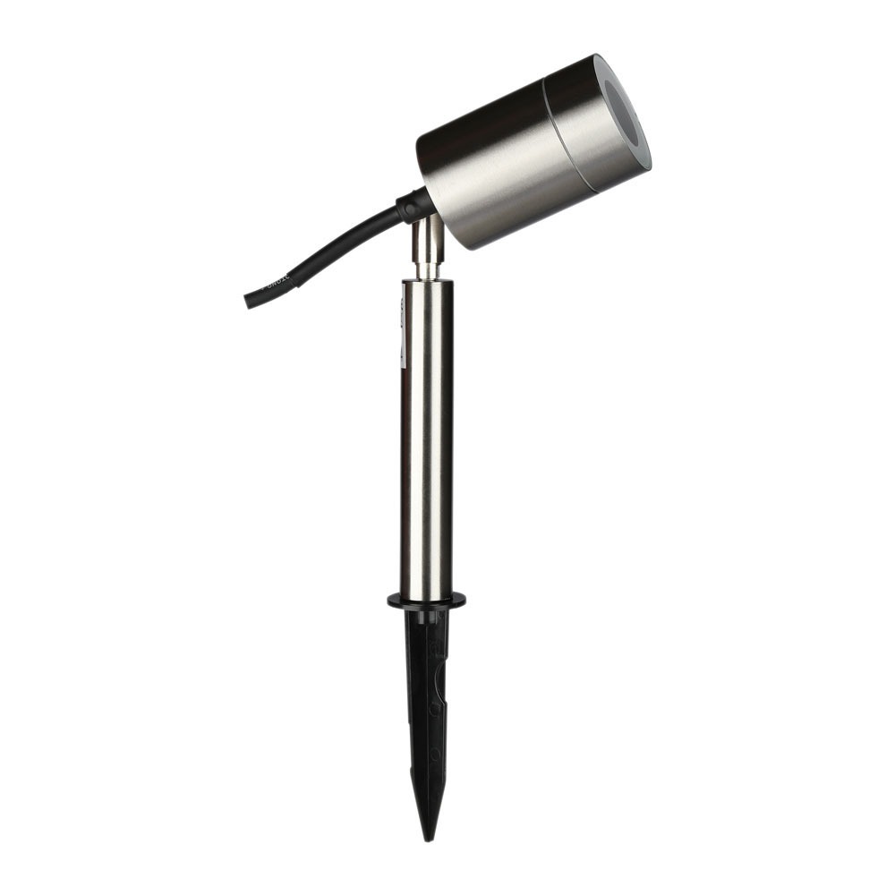 Portafaretto GU10 da Giardino con Picchetto Corpo Alluminio Bianco img 4