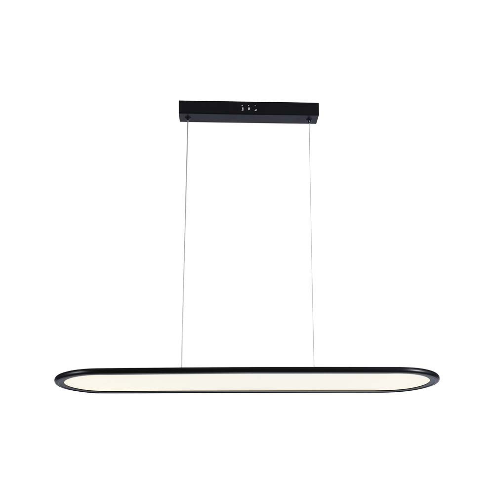 24W LED Hanging Lamp (80*100CM) 4000K Black Body