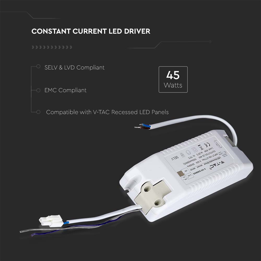 45W Dimmable Driver For Panel img 1