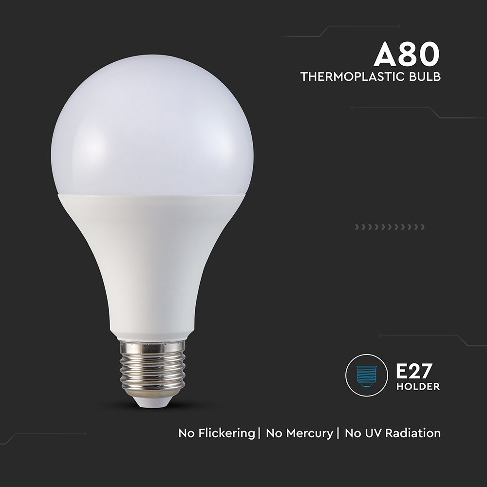 Lampadina - 20W A80 ?27 Thermoplastic 6400K img 1