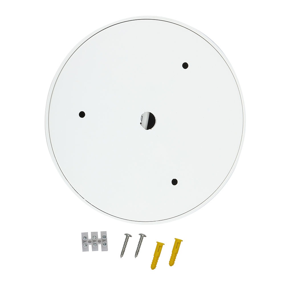 5W Lampada da parete Rotondo Corpo Bianco Rotatable IP20 Bianco naturale img 5