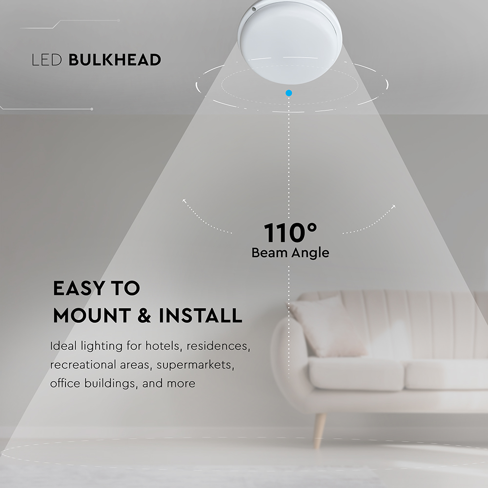 18W LED Bulkhead 4000K img 2