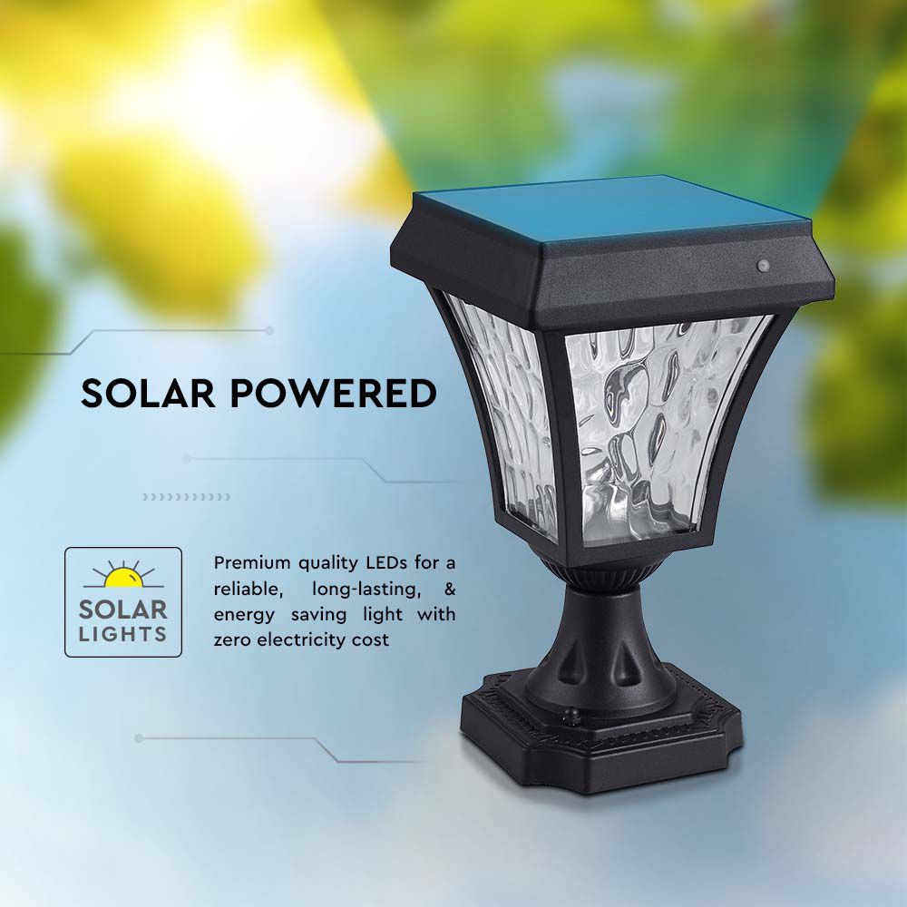 2W Solar Stand Lamp Black Body 3in1 IP44