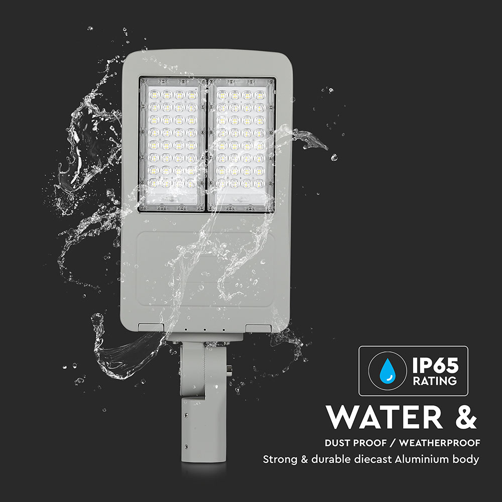 LED armatura stradale SAMSUNG Chip 120W 4000K Classe II Aluminium Dimmable 140LM/W img 4