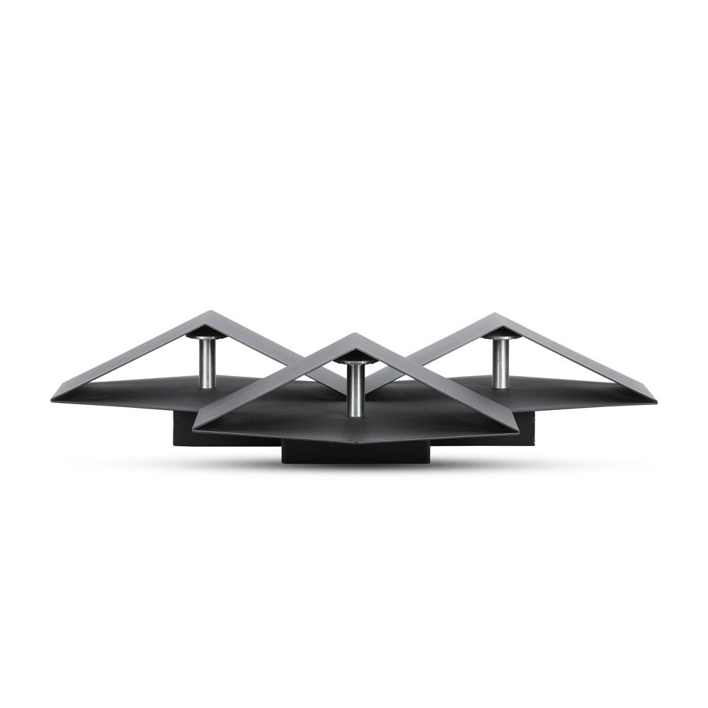 9W Lampada da muro Corpo Nero 3000K IP20 img 2