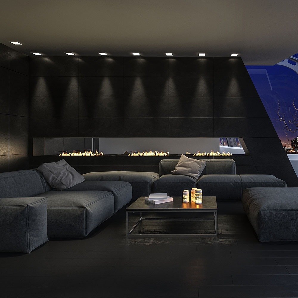 GU10 Fitting Quadrato mobile Bronze img 1