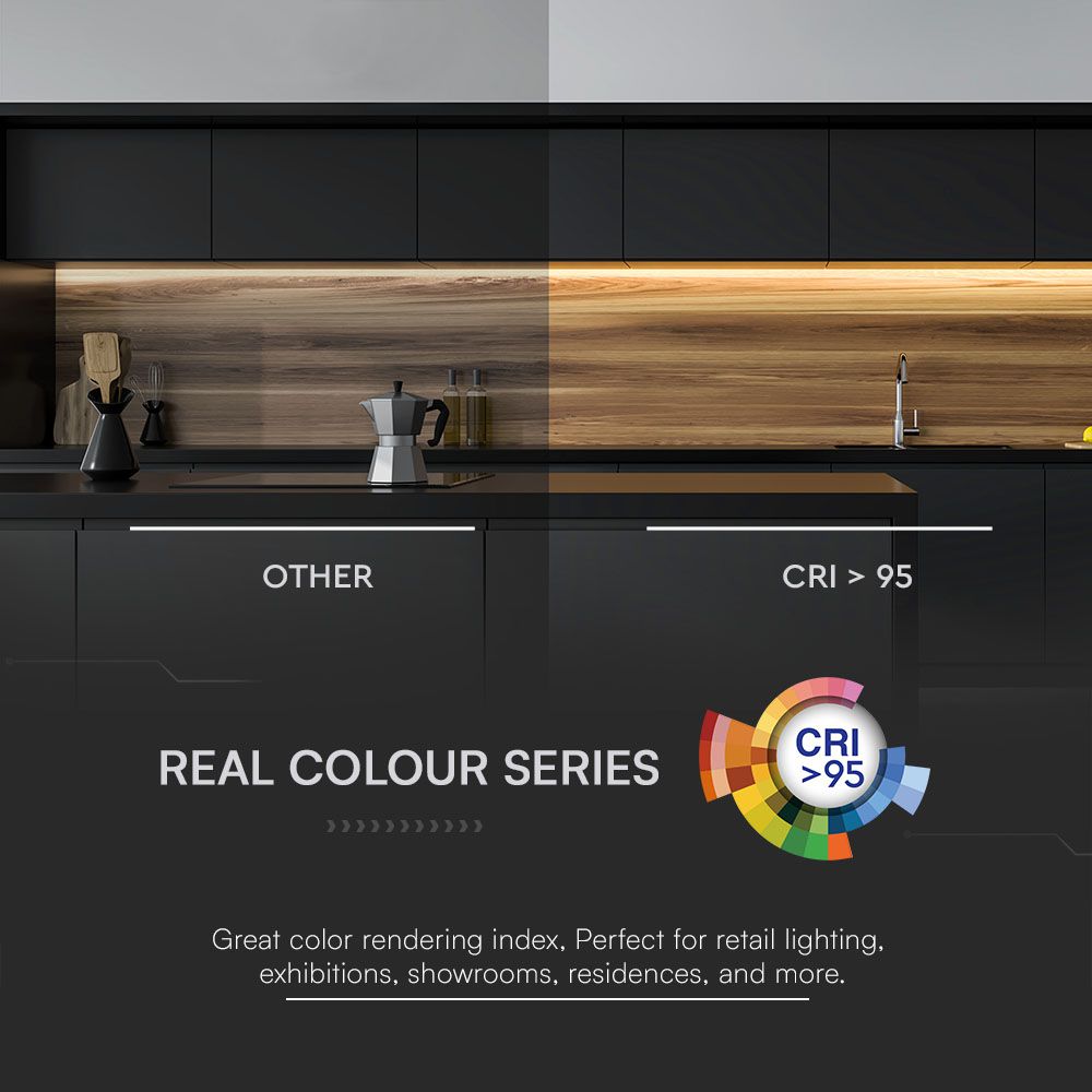 LED Strip - 700 LEDS 24V IP20 3000K CRI>95 150LM/W Real Color Series img 5