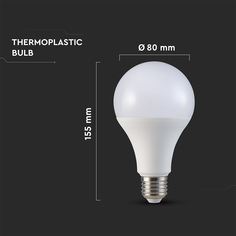 Lampadina - 20W A80 ?27 Thermoplastic 6400K