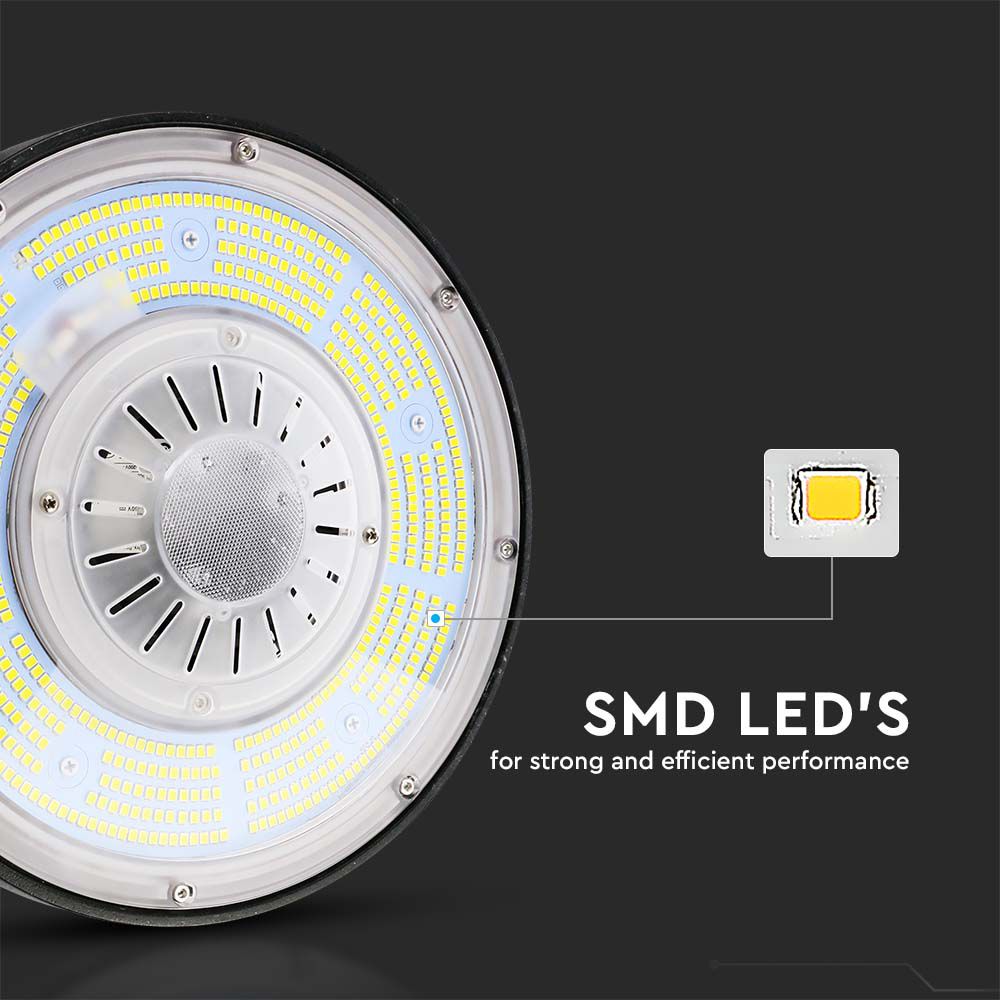 200W LED High Bay MEANWELL Driver Dimmable 5 Years Warranty 6400K 200LM/W img 3