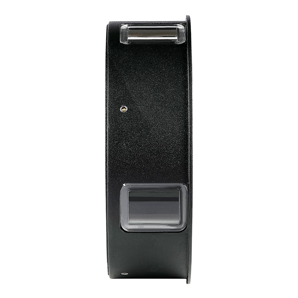 Lampada LED da Muro Rotondo Colore Nero img 2