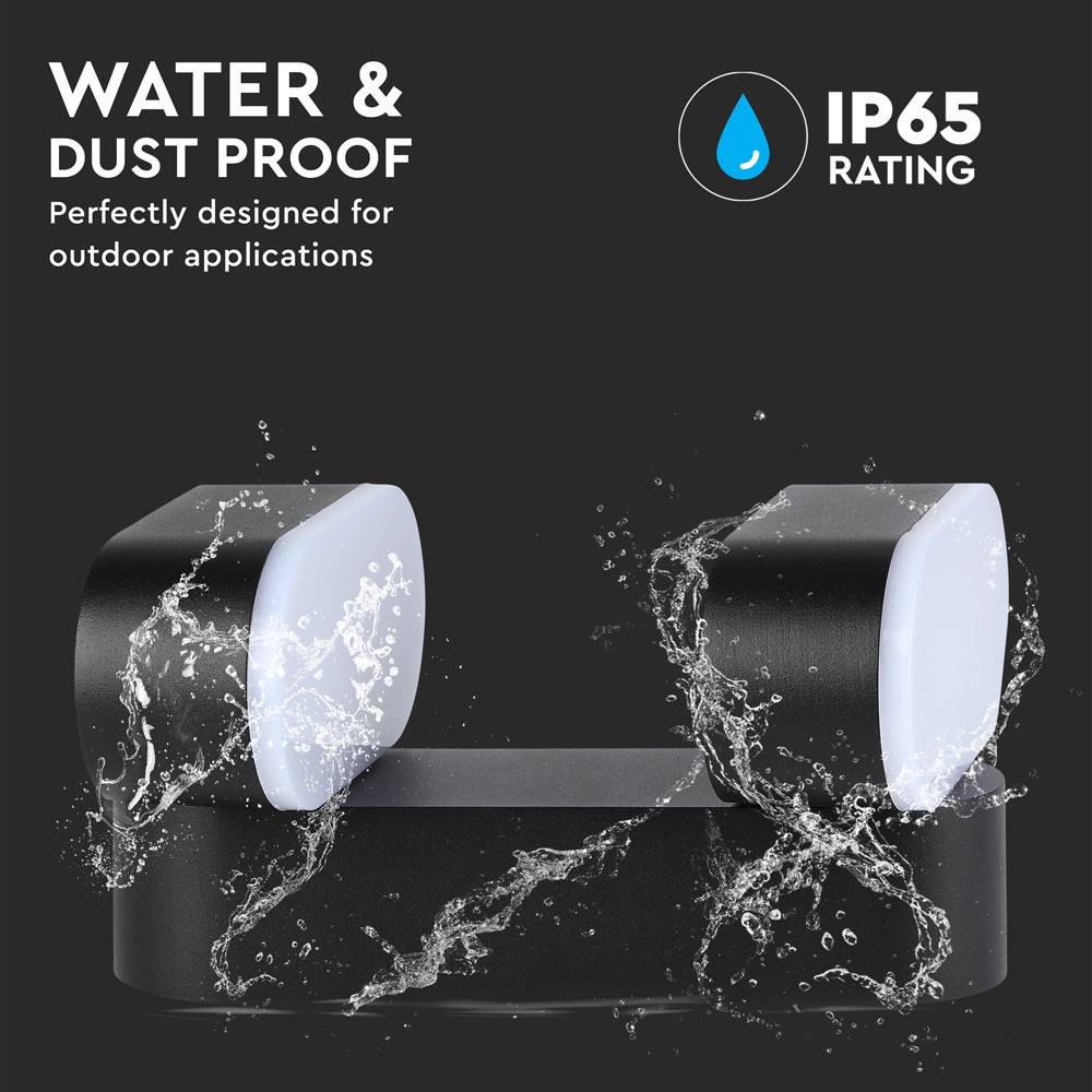 12W LED Wall Lamp Movable Corpo Nero 3000K img 1