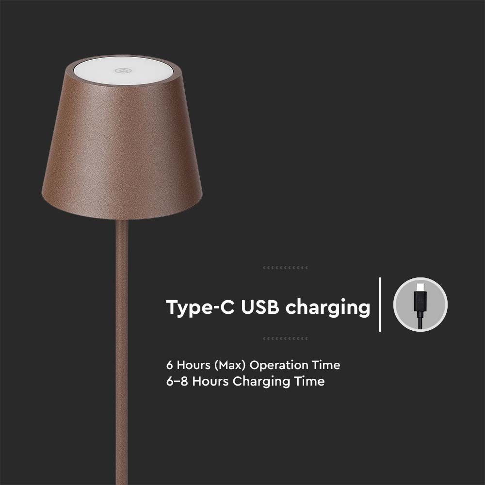 4W LED Lamp Corten Body 3000K IP54 img 4