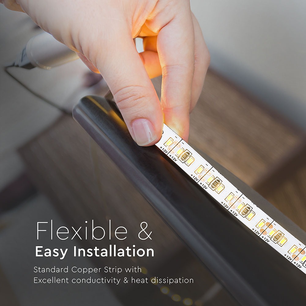 Strisce LED 3014 60 LEDs Bianco freddo IP20 img 2