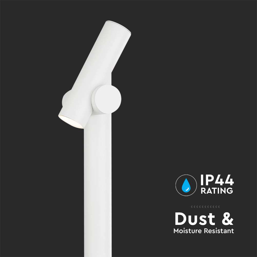 Faretto LED Doppio bidirezionale da Terra 2X2,6W Colore Bianco 129x159x1000mm 3000K IP44 img 4